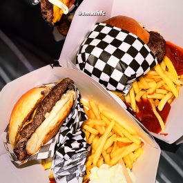 Smash FC -  smashed burger and fries